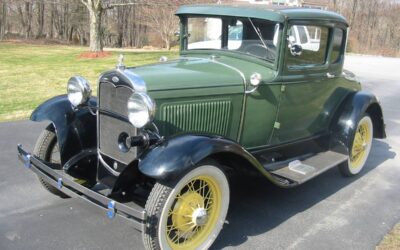 Ford Coupe  1931 green