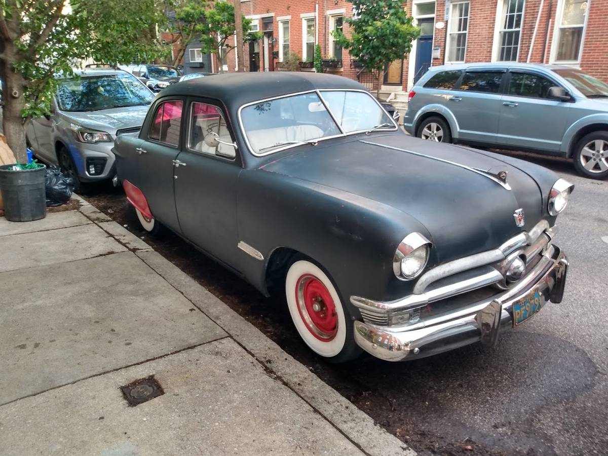 Ford Custom  1950 black