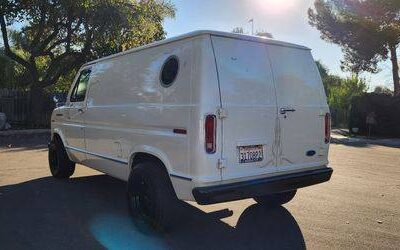 Ford E150 cargo van  1989