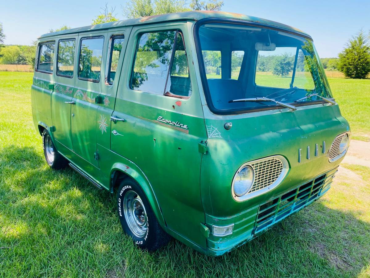 Ford-Econoline-1961-green
