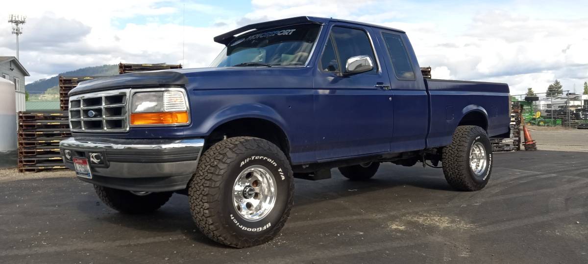 Ford F-150  1994 blue