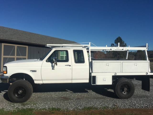 Ford-F-250-1995-white