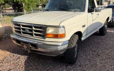 Ford F-250 diesel  1993 white