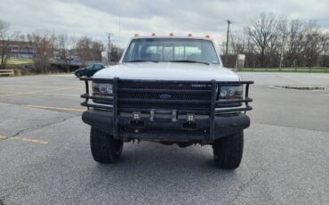 Ford-F-350-diesel-1995-white-1