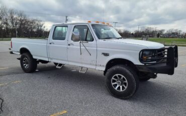 Ford-F-350-diesel-1995-white-2