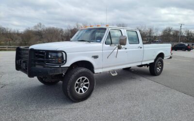 Ford F-350 diesel  1995 white