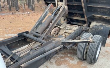Ford-F-350-dump-truck-5-speed-diesel-1995-white-14