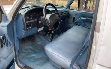 Ford-F-350-dump-truck-5-speed-diesel-1995-white-22