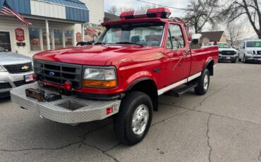 Ford-F-350-xl-4x4-1995-red-1