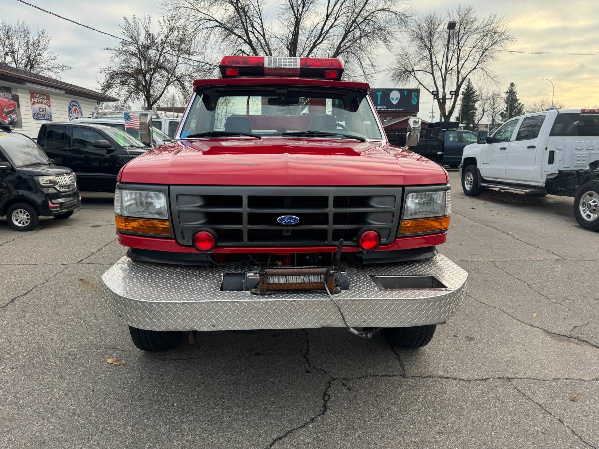 Ford-F-350-xl-4x4-1995-red-2