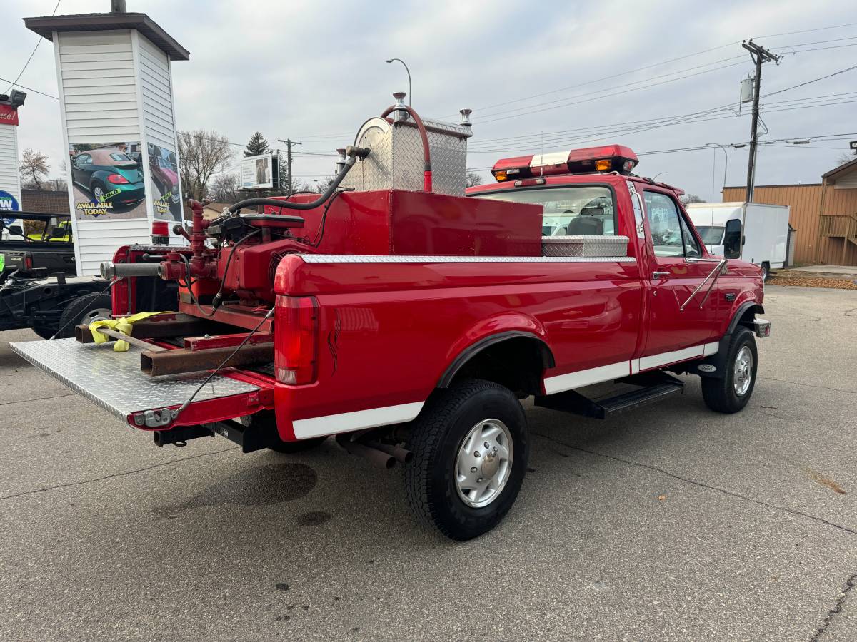 Ford-F-350-xl-4x4-1995-red-5