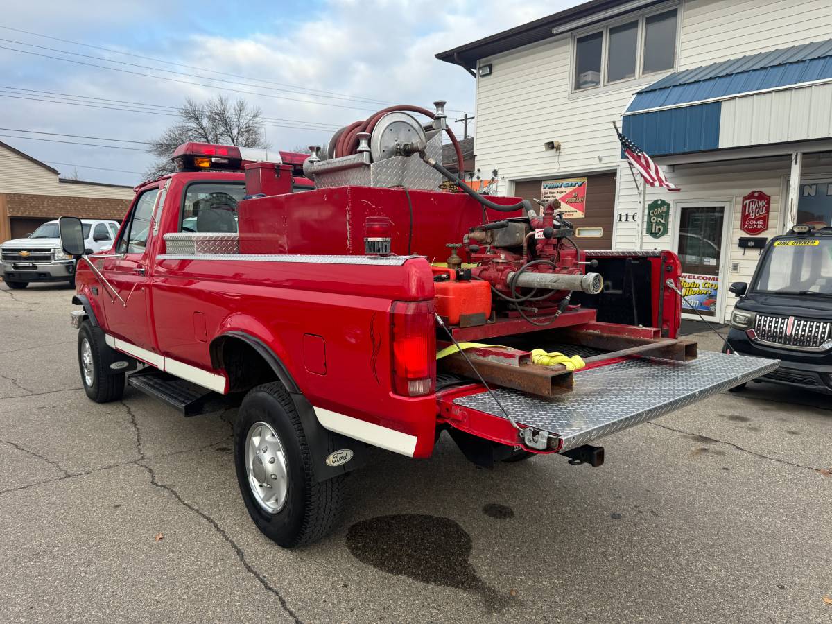 Ford-F-350-xl-4x4-1995-red-7