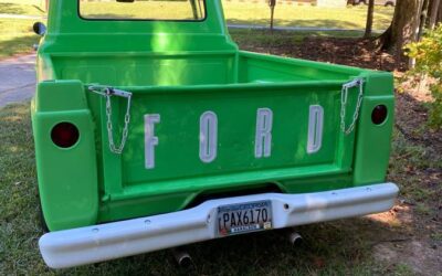 Ford F100  1959 green