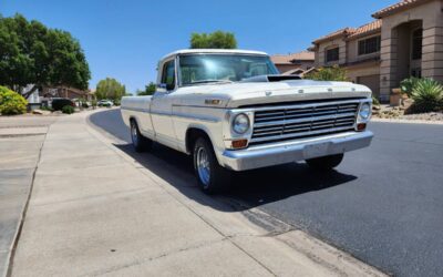 Ford F100  1968 white