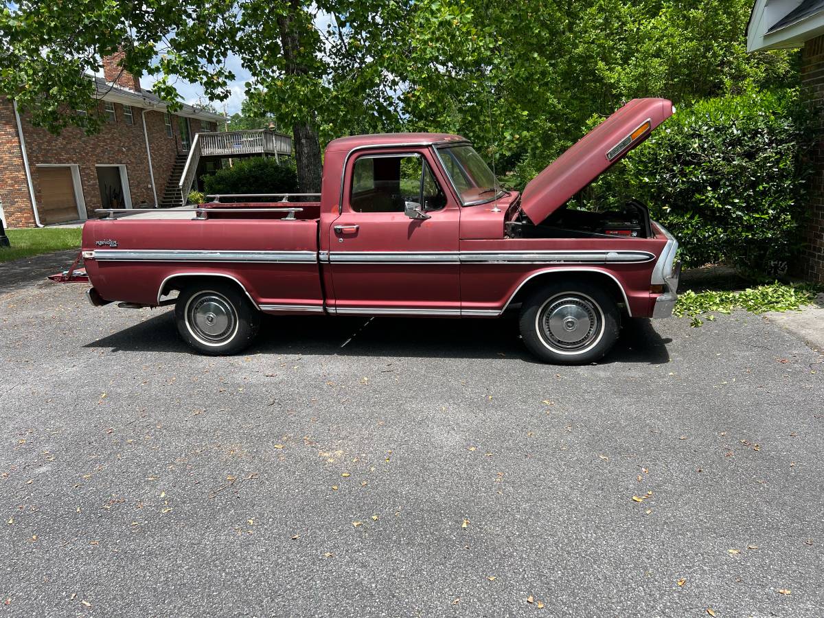 Ford-F100-ranger-xl-1972-red-7