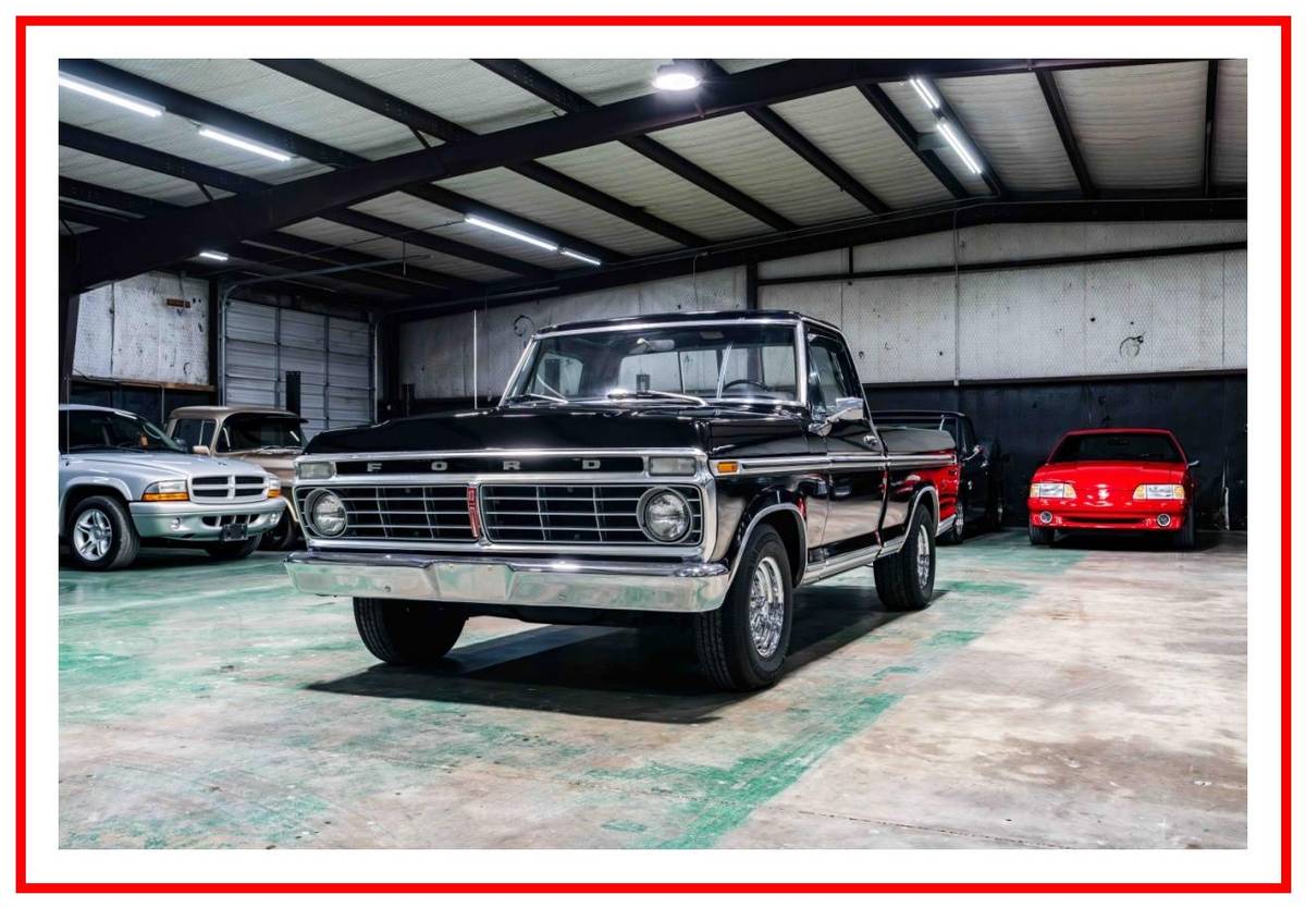Ford-F100-ranger-xlt-swb-1973-black
