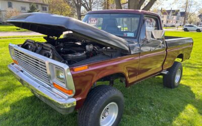 Ford F150  1979 red