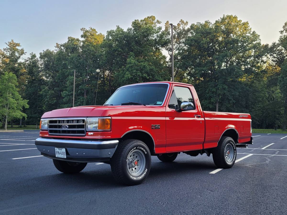 Ford-F150-lariat-1991-red