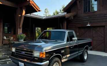Ford-F150-lariat-xlt-1991-black