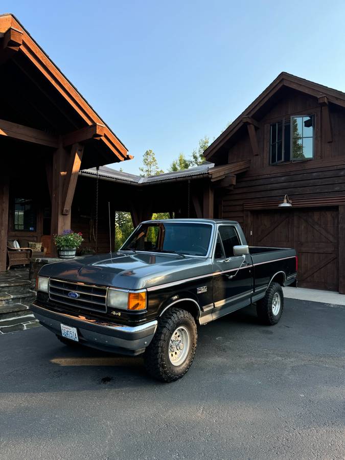 Ford-F150-lariat-xlt-1991-black