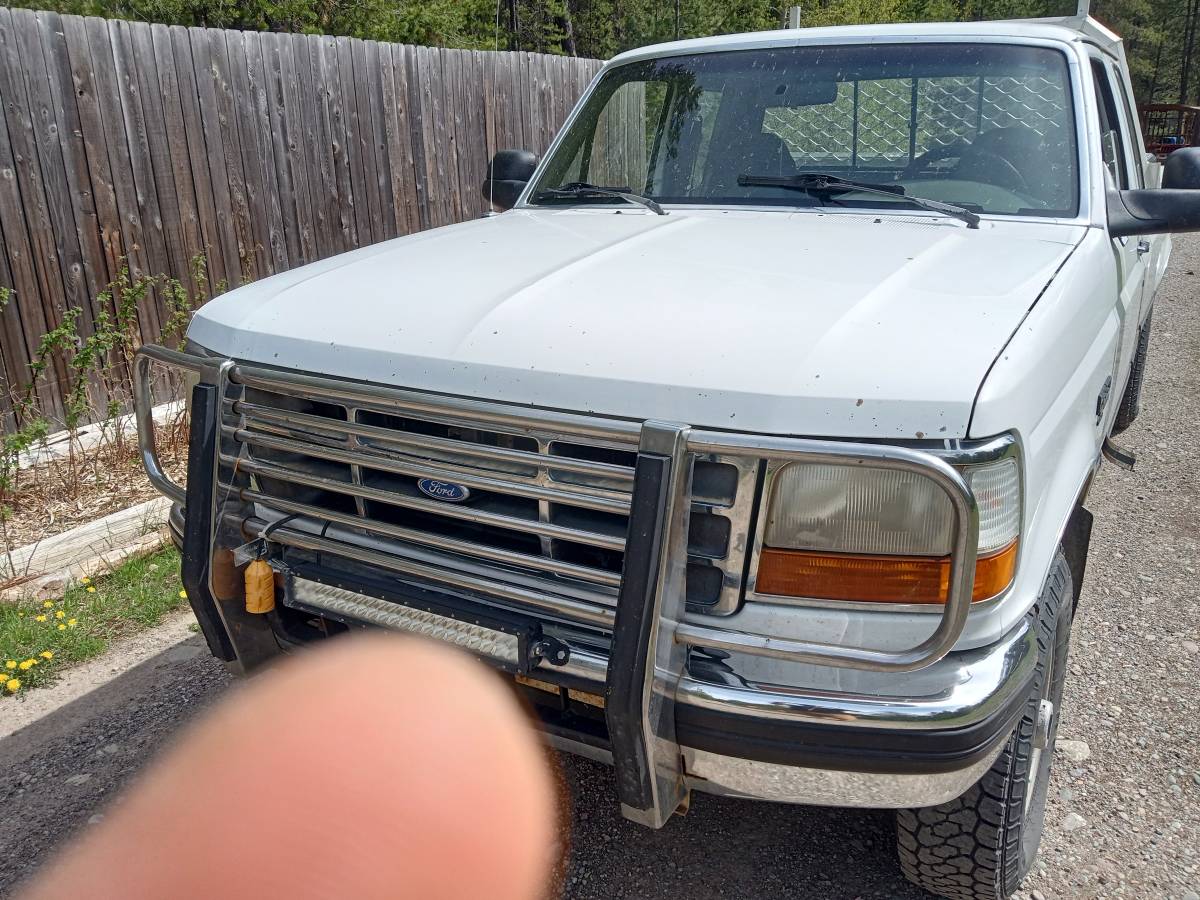 Ford-F250-xlt-4x4-diesel-1993-white-10