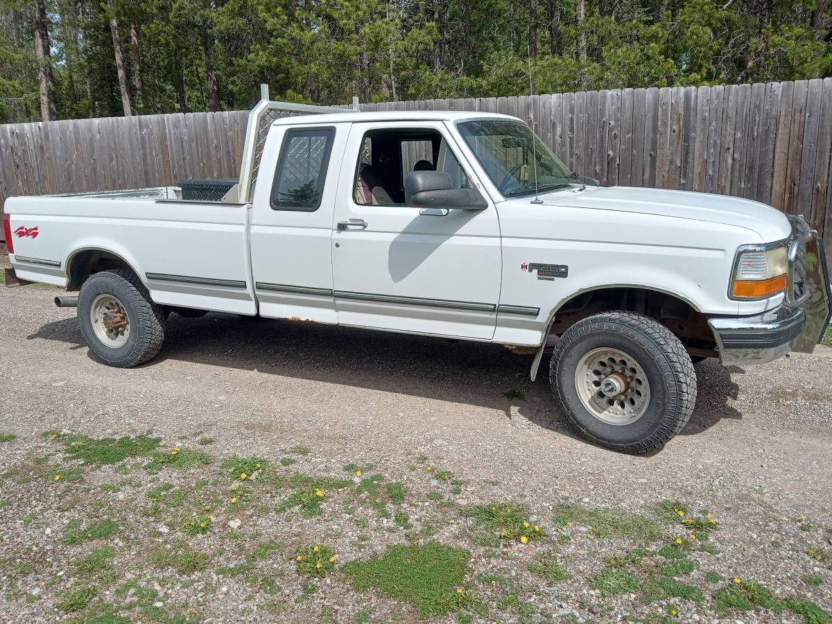 Ford-F250-xlt-4x4-diesel-1993-white-12