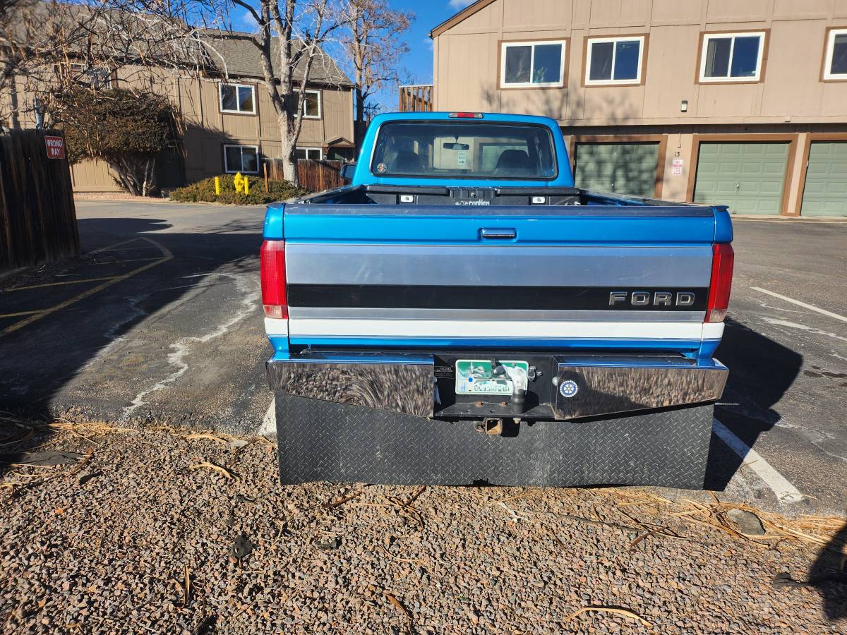 Ford-F250-xlt-diesel-1995-blue-1
