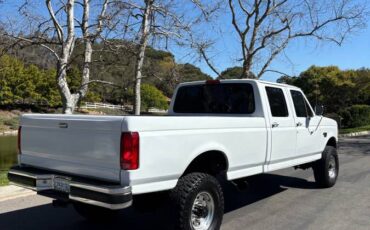Ford-F350-4x4-diesel-1994-white-1