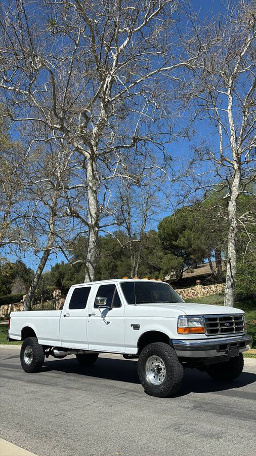 Ford-F350-4x4-diesel-1994-white-13
