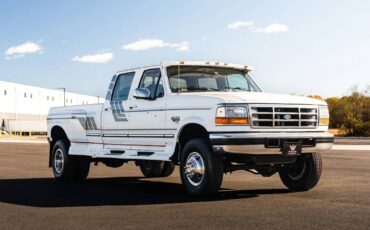 Ford-F350-4x4-diesel-1995-white-2
