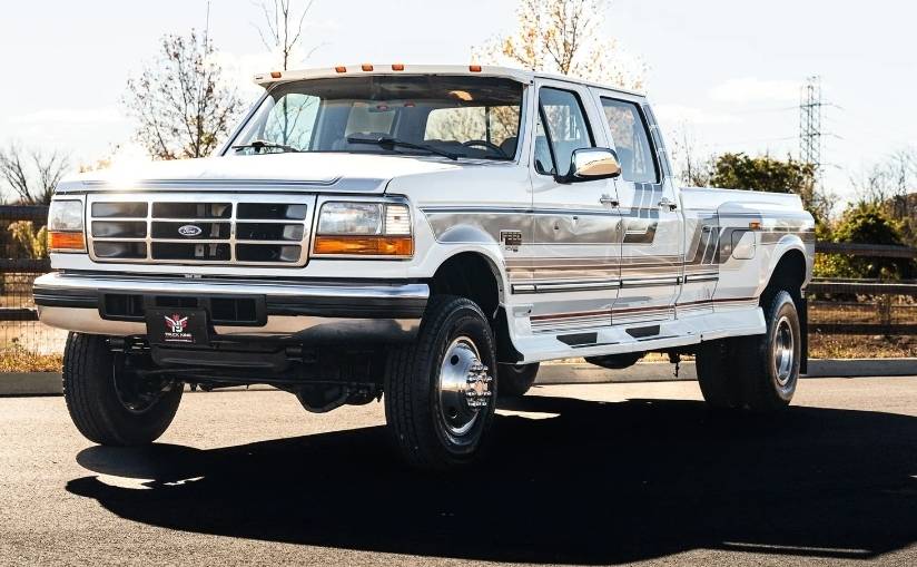 Ford-F350-4x4-diesel-1995-white-3