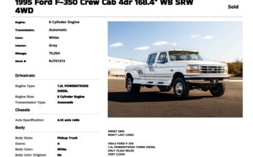 Ford-F350-4x4-diesel-1995-white