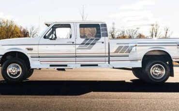 Ford-F350-4x4-diesel-1995-white-5