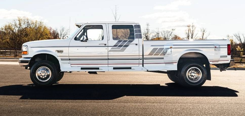 Ford-F350-4x4-diesel-1995-white-5