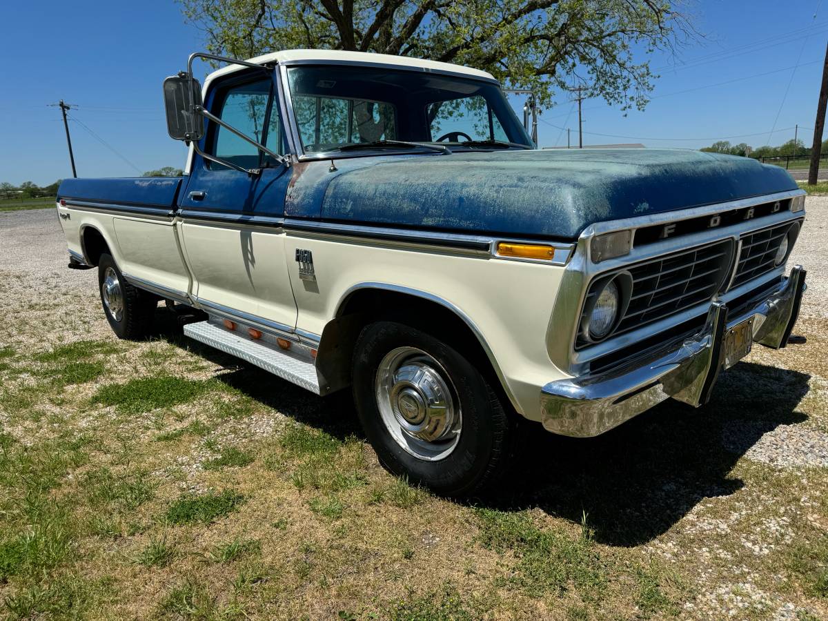 Ford-F350-super-camper-special-1975-blue-5
