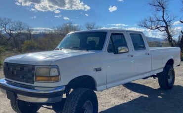Ford-F350-xlt-1992-white-1