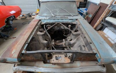 Ford Fairlane 500  1965 blue