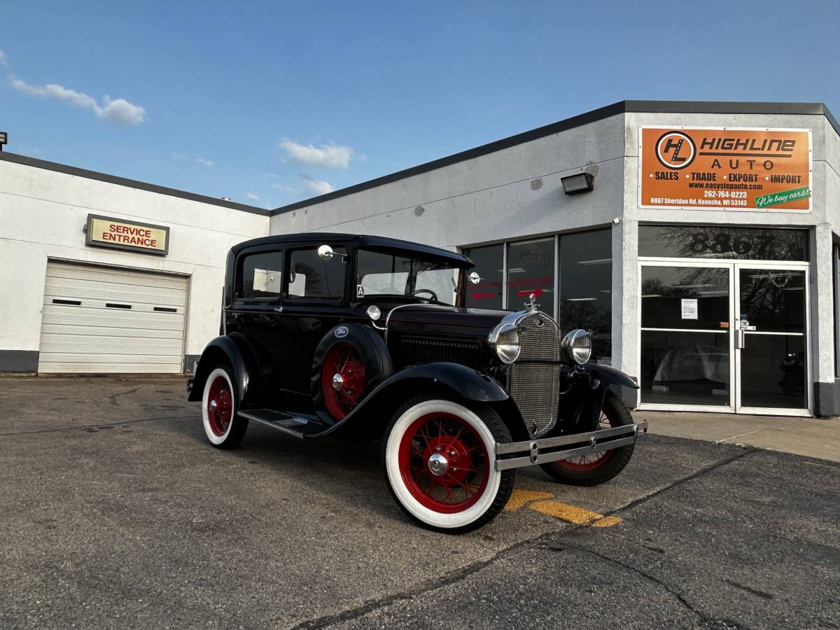 Ford-Model-a-1931-black