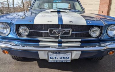 Ford Mustang  1965 blue