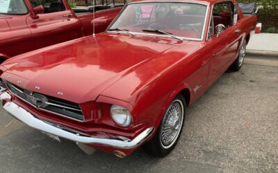 Ford Mustang  1965 red
