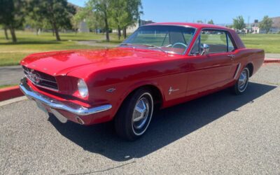 Ford Mustang  1965 red