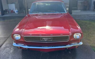 Ford Mustang  1966 red