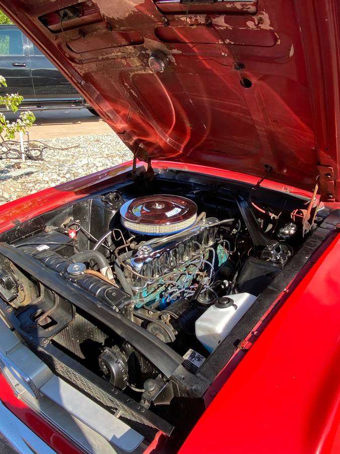 Ford Mustang  1967 red