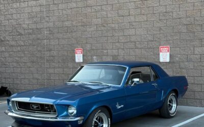 Ford Mustang  1968 blue