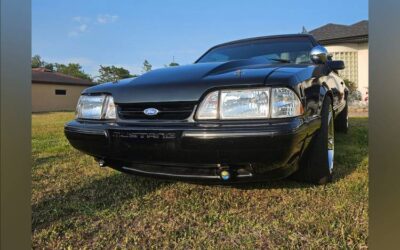 Ford Mustang 5.0  1989 black