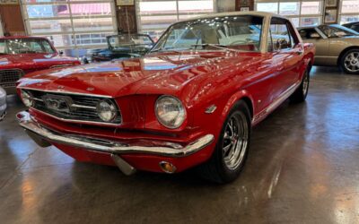 Ford Mustang coupe  1966 red