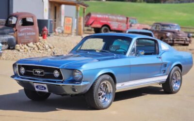 Ford Mustang gt  1967 blue
