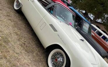 Ford-T-bird-1957-white