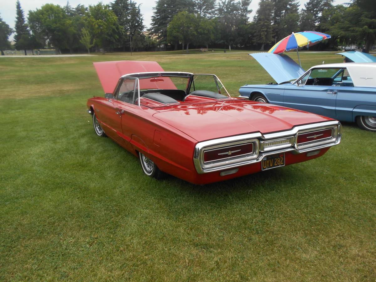 Ford-Thunderbird-caonvertibale-1964-red-1
