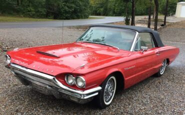 Ford-Thunderbird-caonvertibale-1964-red-2